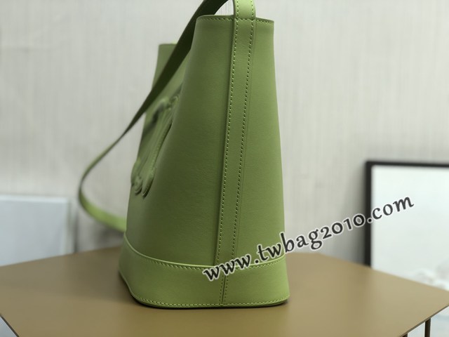 Celine專櫃2023s春夏新品CUIR TRIOMPHE小號繡花光滑牛皮水桶包 賽琳百搭斜挎肩背女包 sldj2438